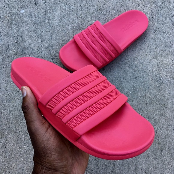 ADIDAS ADILETTE CLOUDFOAM STRIPES SLIDE MONO - Picture 5 of 5